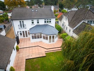 Roof Conservatory Transformation in Ferndown Dorset | Tapco Slate Pewter Grey